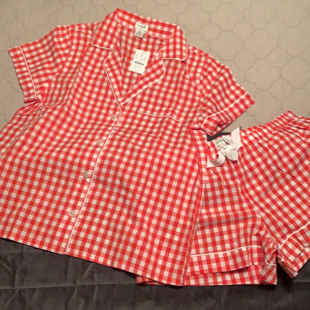 J. Crew woven pajama set
